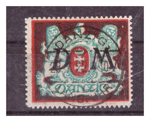 Freie stadt danzig 1922 - stadt, 1922,