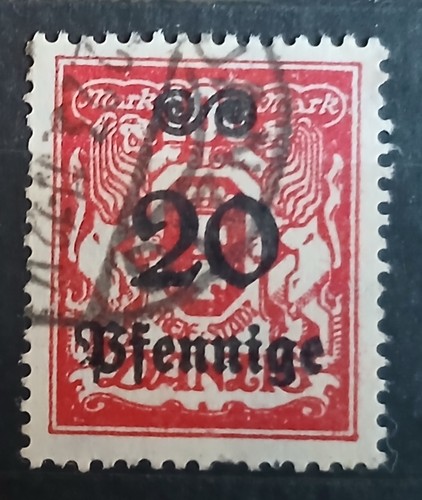 Briefmarke freie stadt - freie, danzig