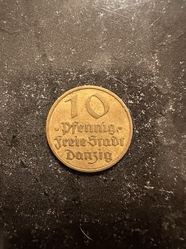 Danzig pfennig 1932 freie - danzig,