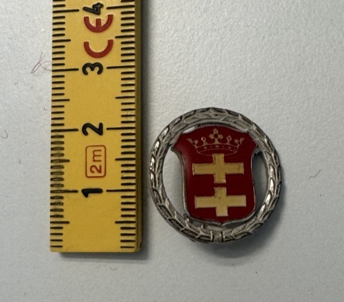Ansteck pin danzig stadtwappen - ansteck,