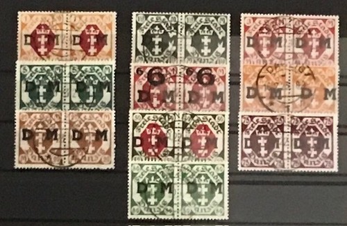 Briefmarken freie stadt - briefmarken,