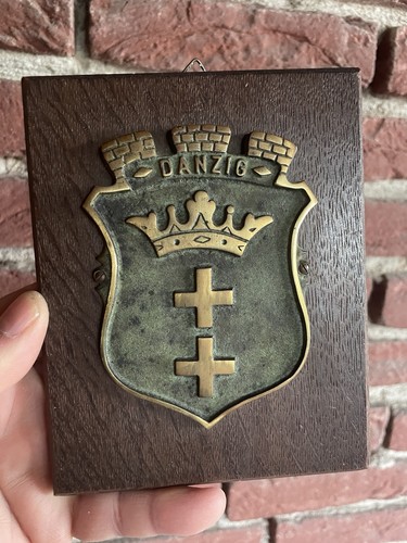 Wappenplakette der stadt - wappenplakette,