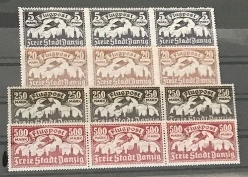 Briefmarken freie stadt - briefmarken,freie,