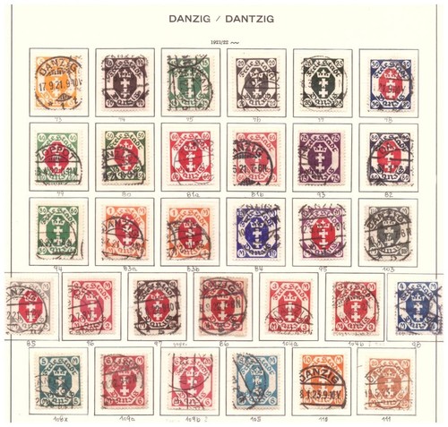 Freie stadt danzig 1921 - stadt,