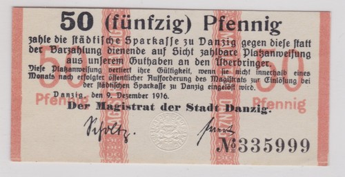 Pfennig banknote notgeld - 50,