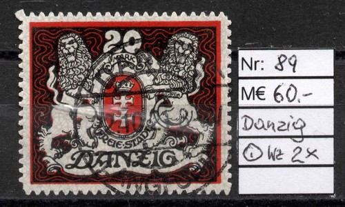 Freie stadt danzig freimarke - freie,