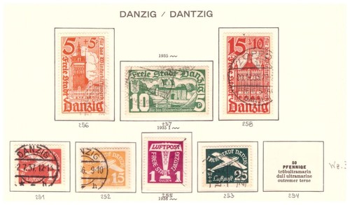 Freie stadt danzig 1935 - danzig, 1935,