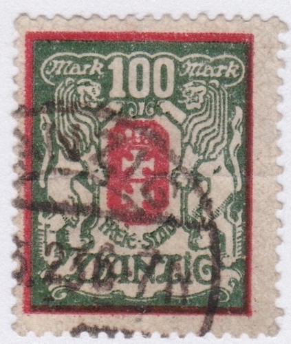 Freie stadt danzig - stadt,