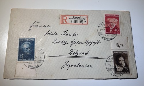 Freie stadt danzig - 1938, /