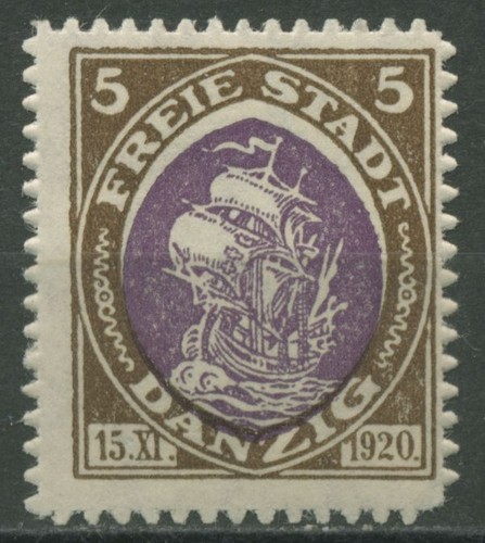 Danzig 1921 proklamation - danzig, des