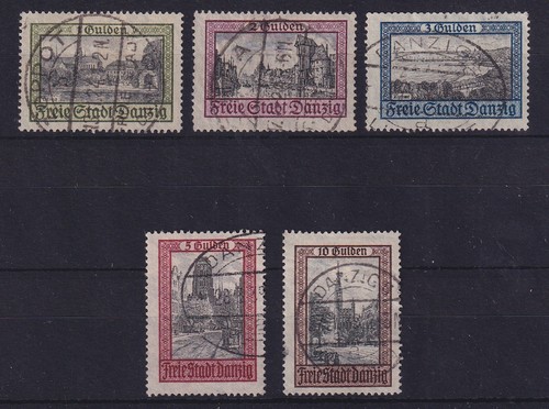 Danzig 1924 freimarken - danzig,