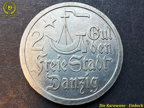 Danzig gulden 1923 kogge - 2,
