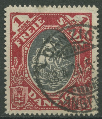 Danzig 1921 prokl staates - 1921,