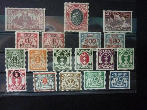 Freie stadt danzig 1923 - danzig, ab