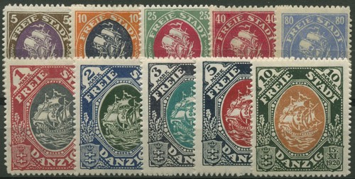 Danzig 1921 proklamation des - proklamation,