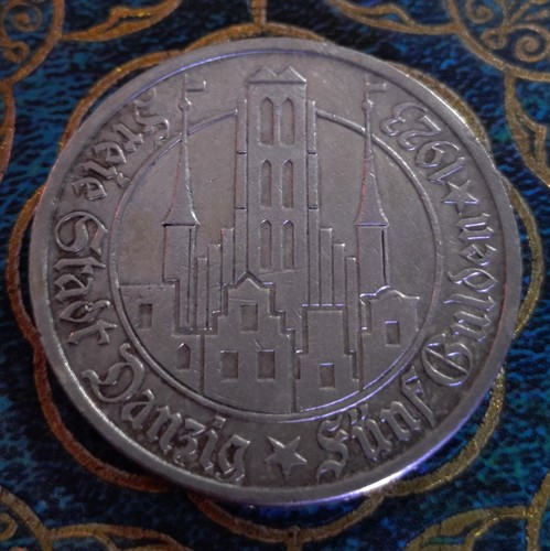 Danzig freie stadt gulden - freie, 5