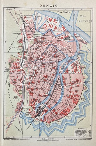 Antike historische landkarte - historische,