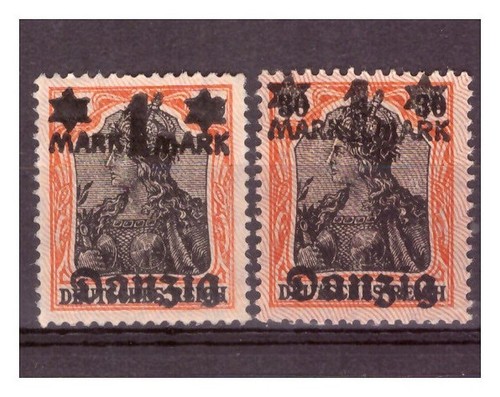 Freie stadt danzig 1920 - danzig, 1920,