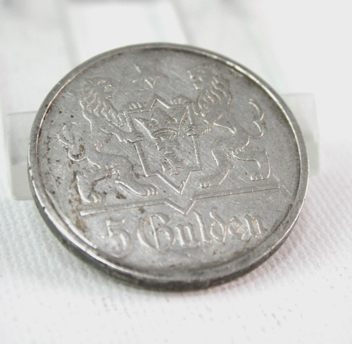 Danzig freie stadt gulden - stadt, 5